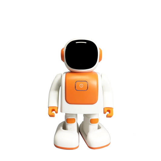 Popular Orange Dance Robot 2nd Gen Programming Educational Robot Companion Robots Voice Command for Kids Gifts