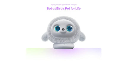 Kamomo Ropet Pro Smart Robot Companion Emotional Interaction Desktop Face Recognition Touch Sensing Growth-Type Smart Pet Toy