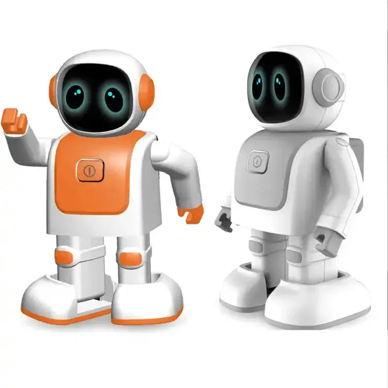 Popular Orange Dance Robot 2nd Gen Programming Educational Robot Companion Robots Voice Command for Kids Gifts