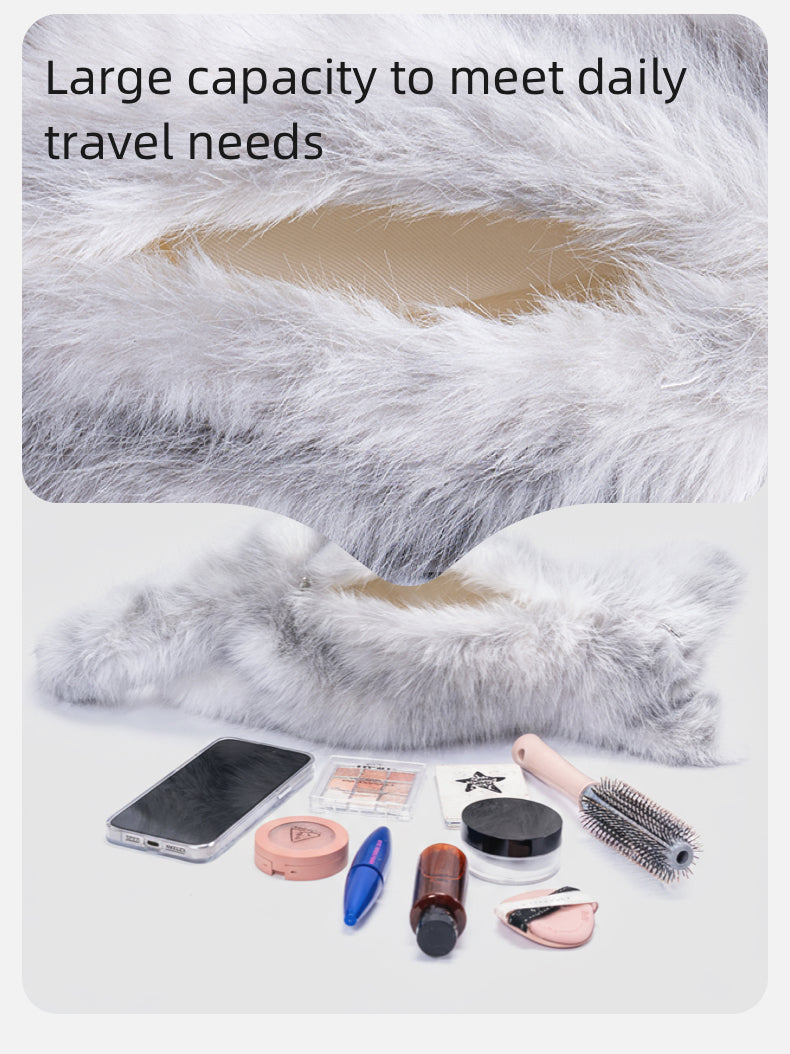 Simulated Meteorite Border Collie Dog Soft Lightweight Bag Cute Funny Plush Toy Backpack Filled PP Cotton for Unisex