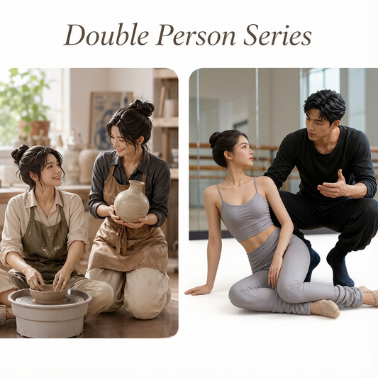 Friends Style Figurine (Variant 3) - Custom 3D Portrait