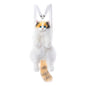 Simulation Black Yellow Calico Tiger Tail Cat Plush Backpack PP Cotton Filling Cute New Unique Fashion Cat-shaped Backpack