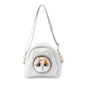 Detachable Simulated Cat Head Pendant Crossbody Bag Portable Lightweight Large Capacity Handbag