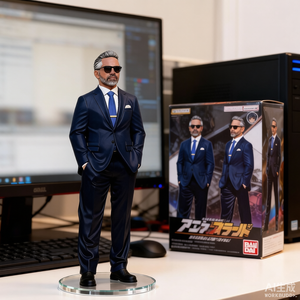 Custom Single Figurine – Western Style – 3D Portrait From Your Photo
