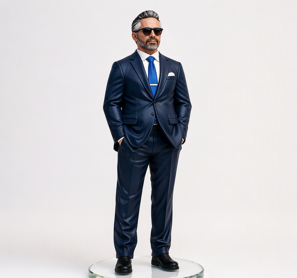 Executive Portrait Figurine – Custom 3D Business Tribute Statue From Your Photo