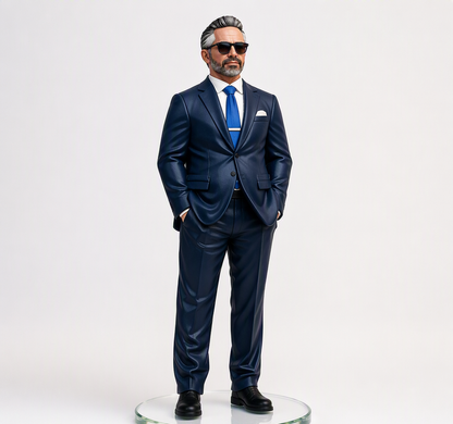 Executive Portrait Figurine – Custom 3D Business Tribute Statue From Your Photo